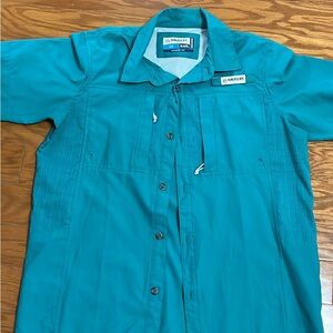 Magellan Outdoors Green Fishing Shirt